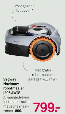 Karwei Segway Navimow robotmaaier 1206 AWD³ aanbieding