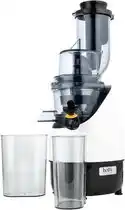 Bol.com Botti Jossie slowjuicer en sapcentrifuge - 200W - 600ml - wit / zwart aanbieding