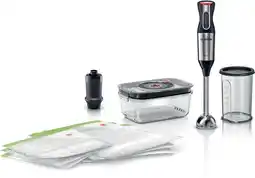 Bol.com Bosch MS6CM61V2 - Staafmixer - 1000 W - RVS - Zwart aanbieding
