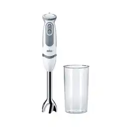 Bol.com Braun MultiQuick 5 - MQ 5200 WH Vario Staafmixer - Wit aanbieding