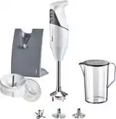 Bol.com Bamix Staafmixer Swissline M200 Silver - 200 W - Met Accessoires & Smart Helpers aanbieding