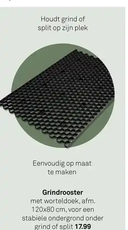 Karwei Grindrooster aanbieding