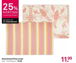 Karwei Buitenkleed Pinky stripe aanbieding