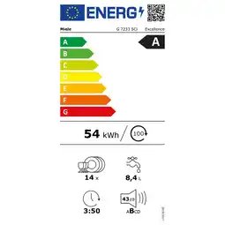 Expert Miele G 7233 Sci clst Geïntegreerde vaatwasser aanbieding