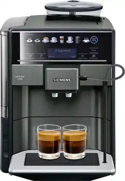 Bol.com Siemens EQ6 Plus s700 TE657319RW - Volautomatische espressomachine - Zwart aanbieding