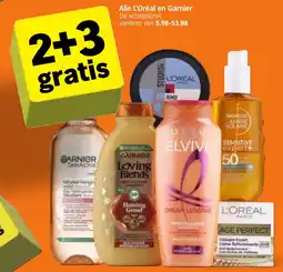 Albert Heijn Alle L'Oréal en Garnier aanbieding