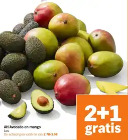 Albert Heijn AH Avocado en mango aanbieding