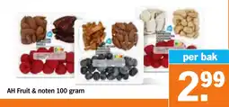 Albert Heijn AH Fruit & noten aanbieding