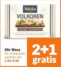Albert Heijn Alle Wasa aanbieding