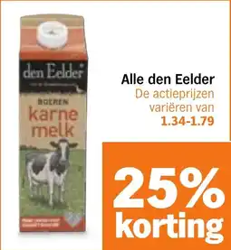 Albert Heijn Alle den Eelder aanbieding