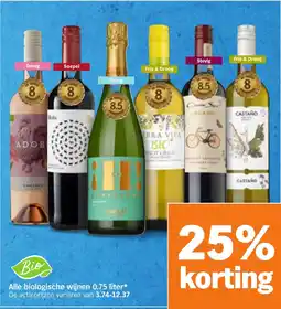 Albert Heijn Alle biologische wijnen aanbieding