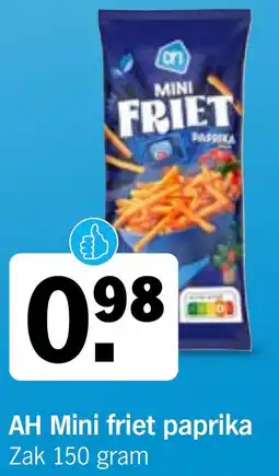 Albert Heijn AH Mini friet paprika aanbieding