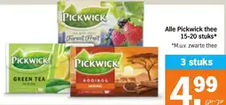 Albert Heijn Alle Pickwick thee aanbieding