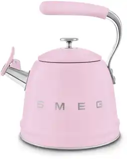 Bol.com SMEG WKF01PK - Fluitketel - Roze - 2.3 liter aanbieding