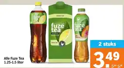 Albert Heijn Alle Fuze Tea aanbieding