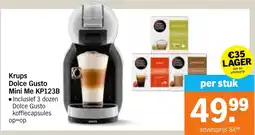 Albert Heijn Krups Dolce Gusto Mini Me KP123B aanbieding