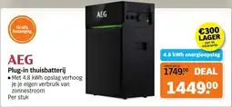 Albert Heijn AEG Plug-in thuisbatterij aanbieding