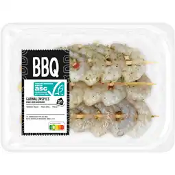 Albert Heijn AH BBQ garnalenspies knoflookmarinade aanbieding