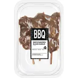 Albert Heijn AH BBQ biefstukspies black garlic aanbieding