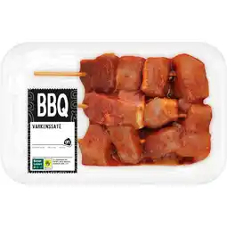 Albert Heijn AH BBQ varkenssaté aanbieding
