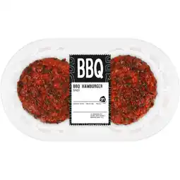 Albert Heijn AH BBQ hamburger spicy aanbieding