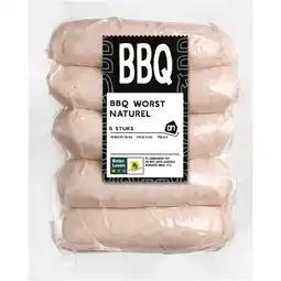 Albert Heijn AH BBQ worst naturel aanbieding