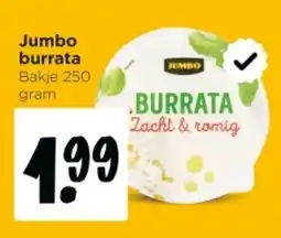 Jumbo Jumbo burrata aanbieding