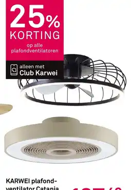 Karwei Karwei plafond- ventilator catania aanbieding