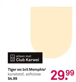 Karwei Tiger wc bril Memphis² aanbieding