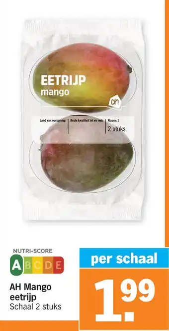 Albert Heijn AH Mango eetrijp aanbieding