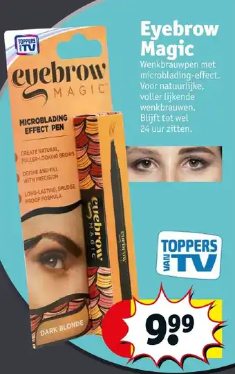 Kruidvat Eyebrow magic aanbieding