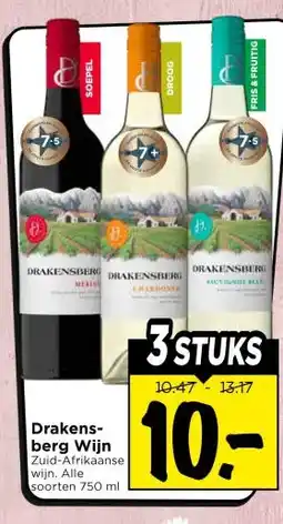 Vomar Voordeelmarkt Drakens- berg Wijn aanbieding
