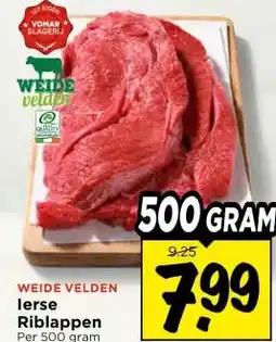 Vomar Voordeelmarkt WEIDE VELDEN lerse Riblappen aanbieding