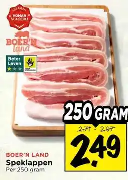 Vomar Voordeelmarkt BOER'N LAND Speklappen aanbieding