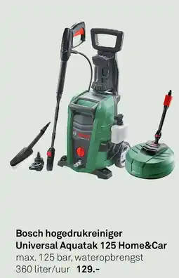 Karwei Bosch hogedrukreiniger Universal Aquatak 125 Home&Car aanbieding