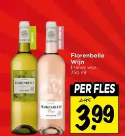Vomar Voordeelmarkt Florenbelle Wijn aanbieding