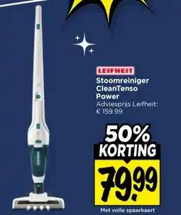 Vomar Voordeelmarkt Stoomreiniger CleanTenso Power aanbieding