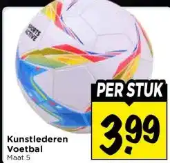 Vomar Voordeelmarkt Kunstlederen Voetbal aanbieding
