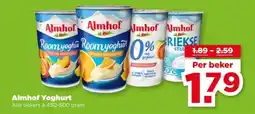 PLUS Almhof Yoghurt aanbieding