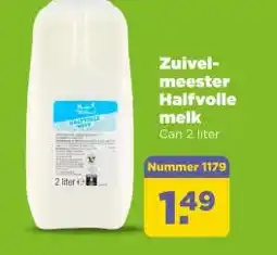 PLUS Zuivel- meester Halfvolle melk aanbieding