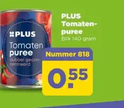 PLUS PLUS Tomaten- puree aanbieding