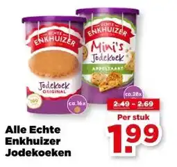 PLUS Alle Echte Enkhuizer Jodekoeken aanbieding
