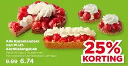 PLUS Alle Korenlanders van PLUS Aardbeiengebak aanbieding