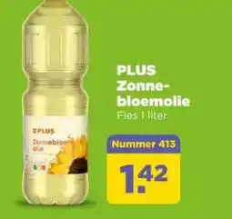 PLUS PLUS Zonne- bloemolie aanbieding