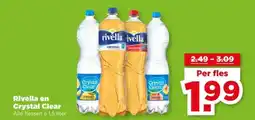 PLUS Rivella en Crystal Clear aanbieding