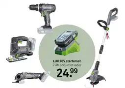 Karwei Lux 20v starterset aanbieding