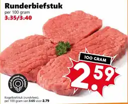Coop Runderbiefstuk aanbieding