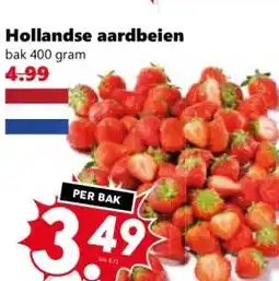 Coop Hollandse aardbeien aanbieding