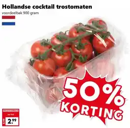 Coop Hollandse cocktail trostomaten aanbieding