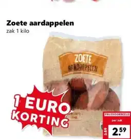 Coop Zoete aardappelen aanbieding